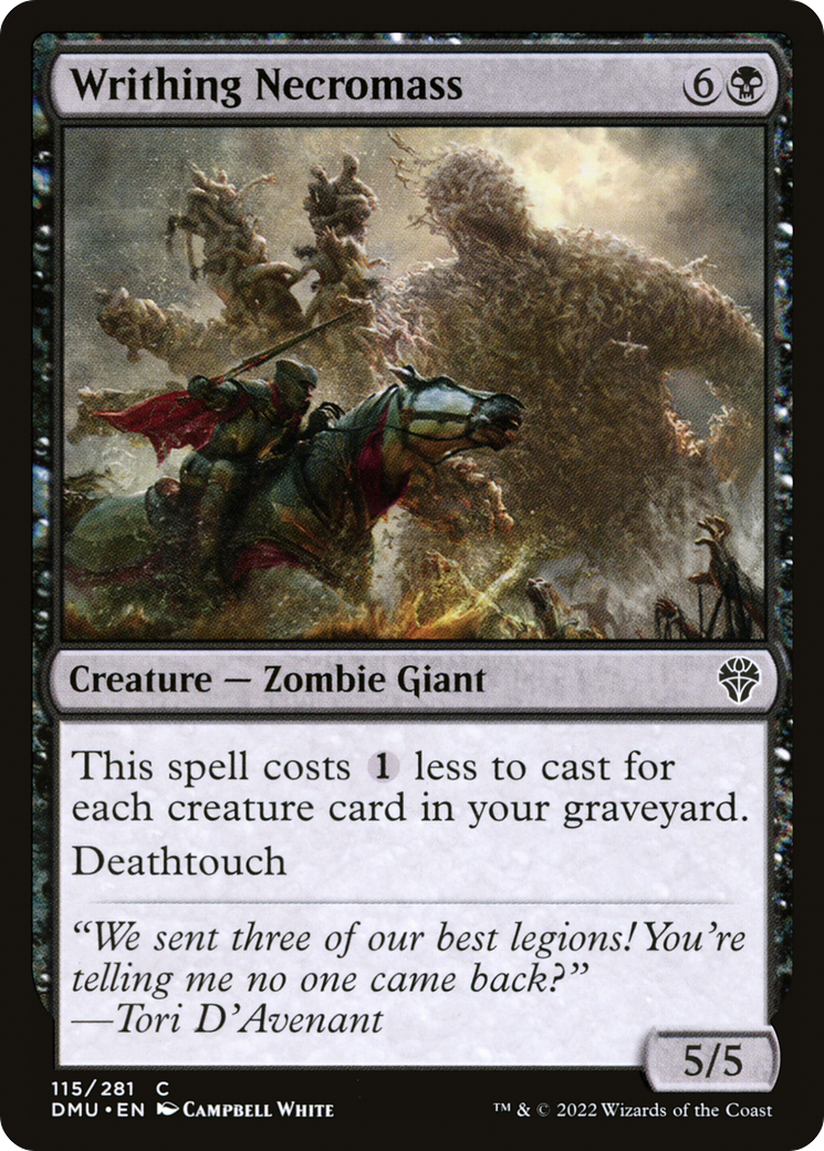 Writhing Necromass [Dominaria United] | GrognardGamesBatavia