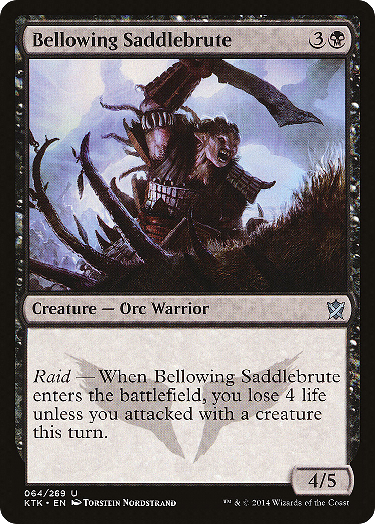 Bellowing Saddlebrute [Khans of Tarkir] | GrognardGamesBatavia