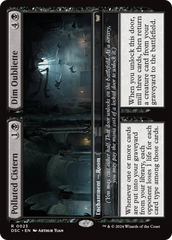 Polluted Cistern // Dim Oubliette [Duskmourn: House of Horror Commander] | GrognardGamesBatavia