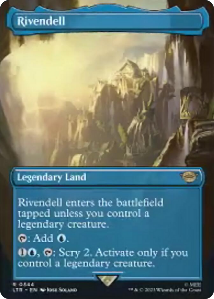 Rivendell (Borderless Alternate Art) [The Lord of the Rings: Tales of Middle-Earth] | GrognardGamesBatavia