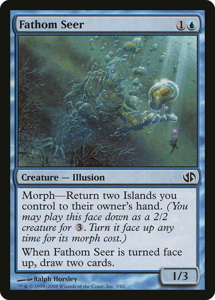 Fathom Seer [Duel Decks: Jace vs. Chandra] | GrognardGamesBatavia
