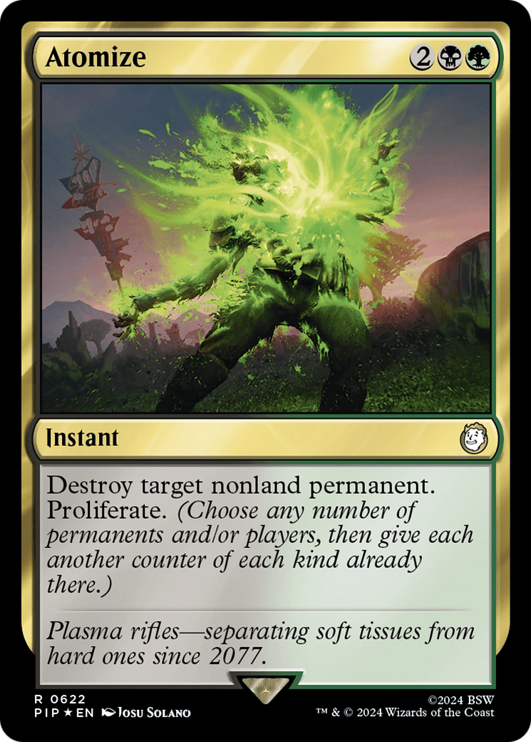 Atomize (Surge Foil) [Fallout] | GrognardGamesBatavia