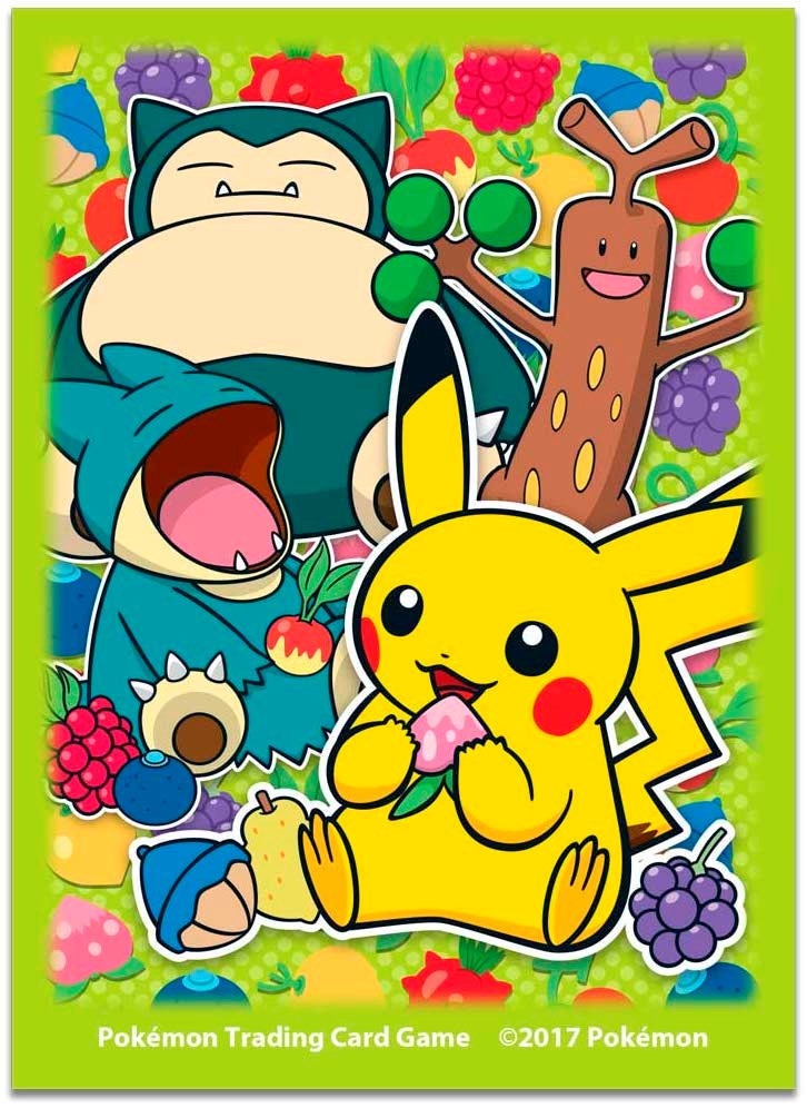 Card Sleeves - Berry Snorlax | GrognardGamesBatavia