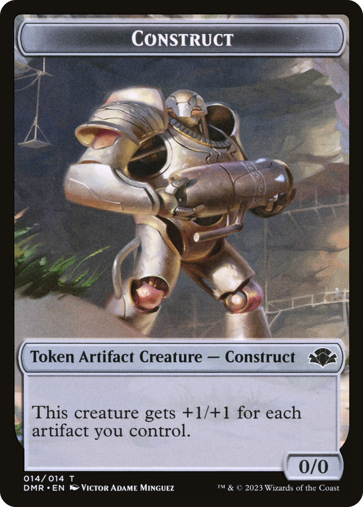 Construct Token [Dominaria Remastered Tokens] | GrognardGamesBatavia