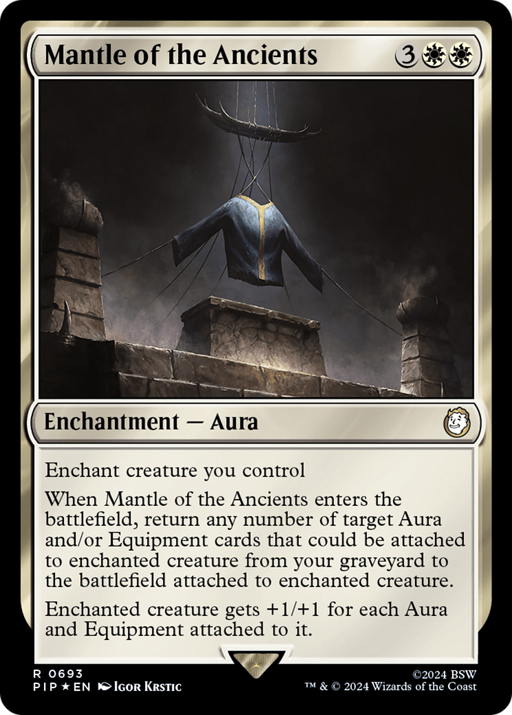 Mantle of the Ancients (Surge Foil) [Fallout] | GrognardGamesBatavia