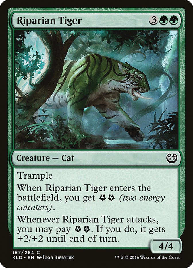 Riparian Tiger [Kaladesh] | GrognardGamesBatavia