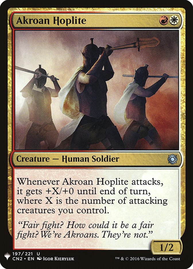 Akroan Hoplite [Mystery Booster] | GrognardGamesBatavia