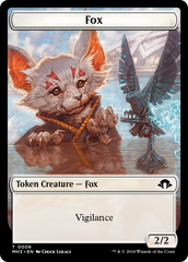 Phyrexian Germ // Fox Double-Sided Token [Modern Horizons 3 Tokens] | GrognardGamesBatavia