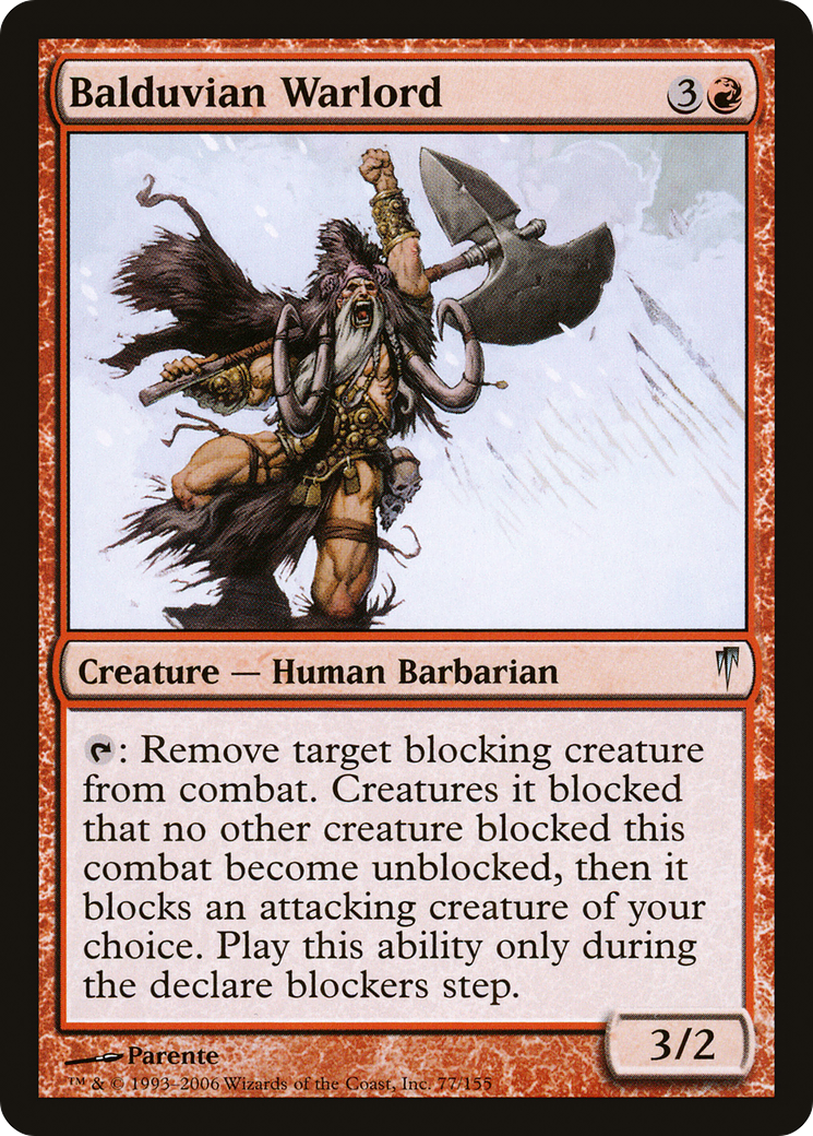 Balduvian Warlord [Coldsnap] | GrognardGamesBatavia