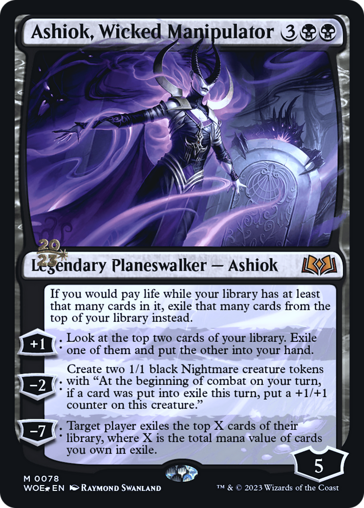 Ashiok, Wicked Manipulator [Wilds of Eldraine Prerelease Promos] | GrognardGamesBatavia