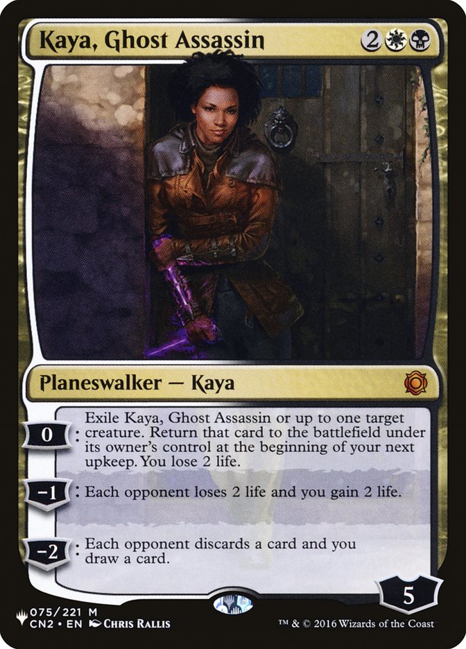 Kaya, Ghost Assassin [The List] | GrognardGamesBatavia