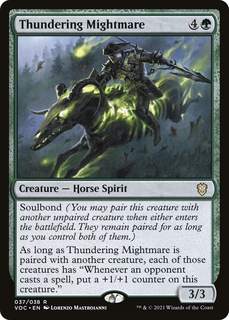 Thundering Mightmare [Innistrad: Crimson Vow Commander] | GrognardGamesBatavia