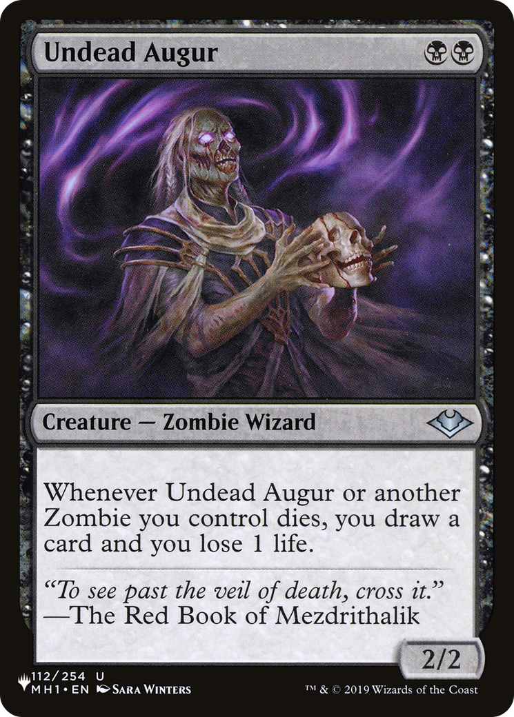 Undead Augur [The List Reprints] | GrognardGamesBatavia