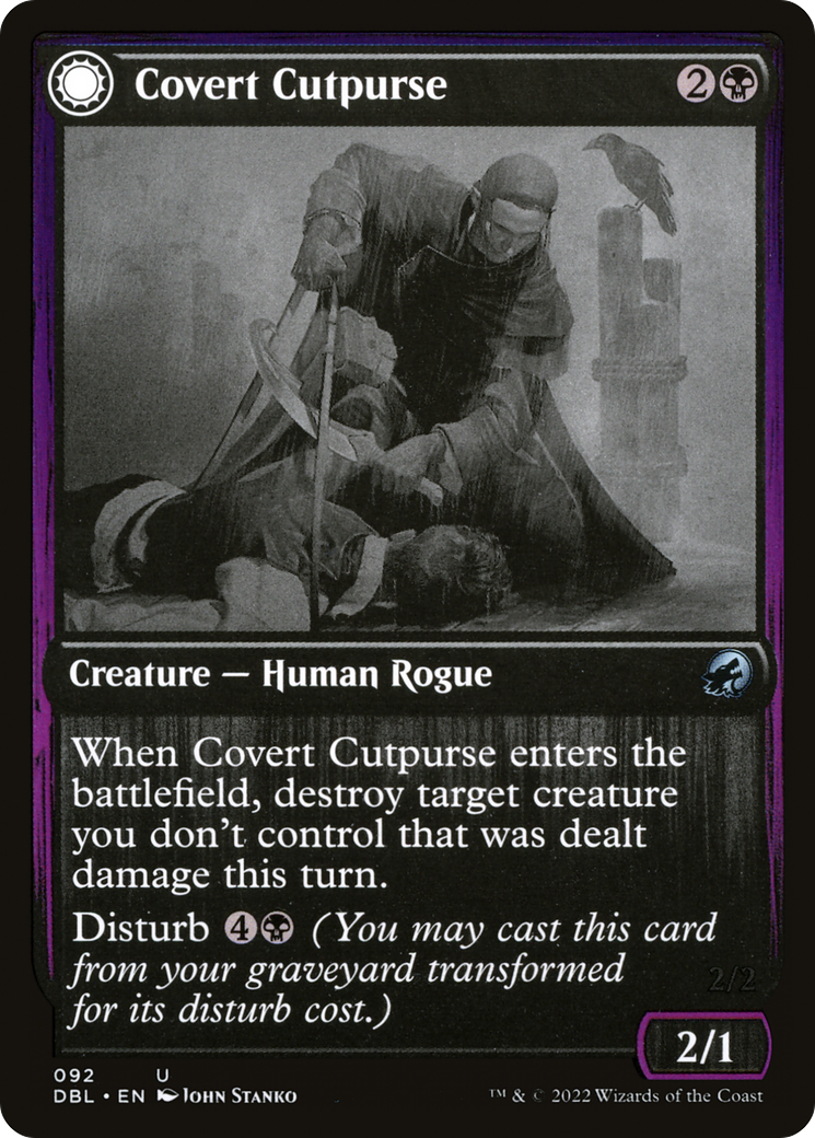 Covert Cutpurse // Covetous Geist [Innistrad: Double Feature] | GrognardGamesBatavia