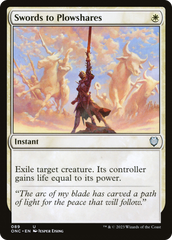 Swords to Plowshares [Phyrexia: All Will Be One Commander] | GrognardGamesBatavia