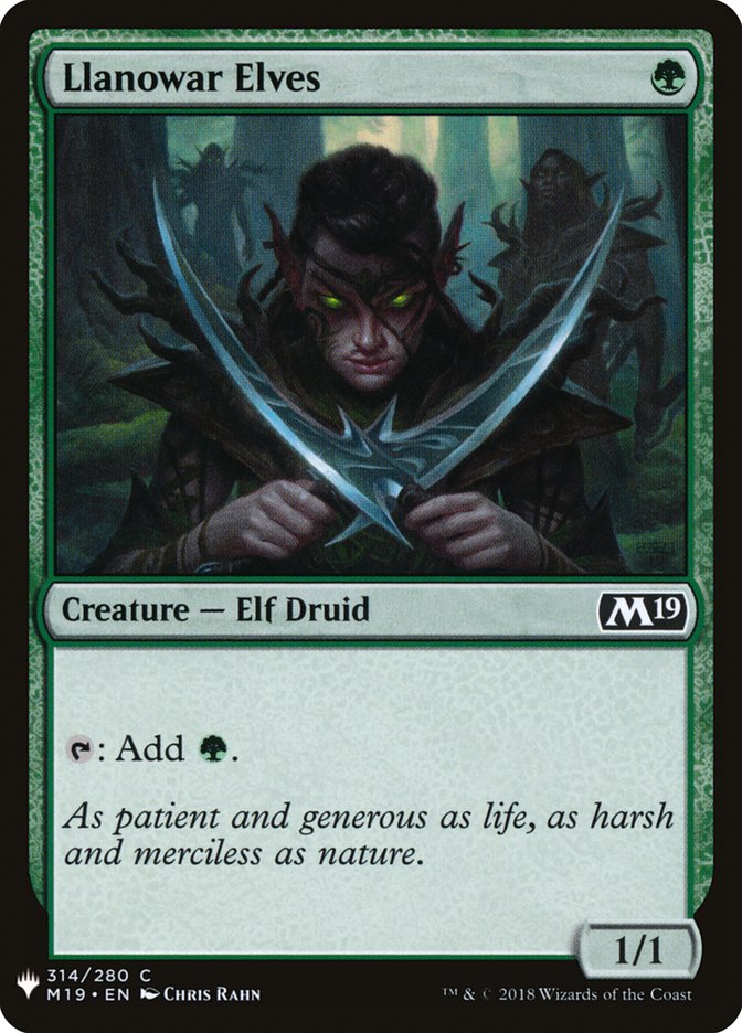 Llanowar Elves [Mystery Booster] | GrognardGamesBatavia