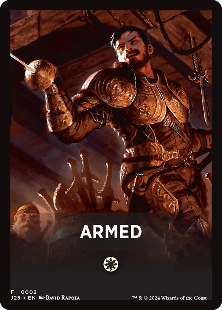 Armed Theme Card [Foundations Jumpstart Front Cards] | GrognardGamesBatavia