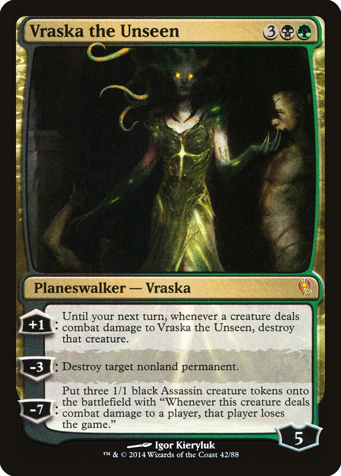 Vraska the Unseen [Duel Decks: Jace vs. Vraska] | GrognardGamesBatavia