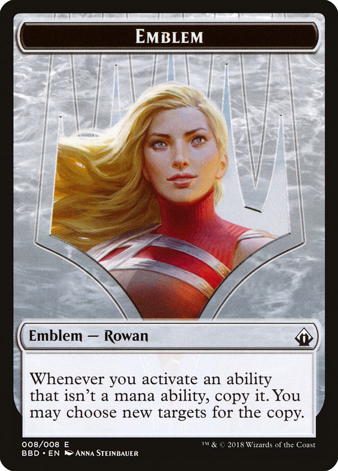 Rowan Kenrith Emblem [Battlebond Tokens] | GrognardGamesBatavia