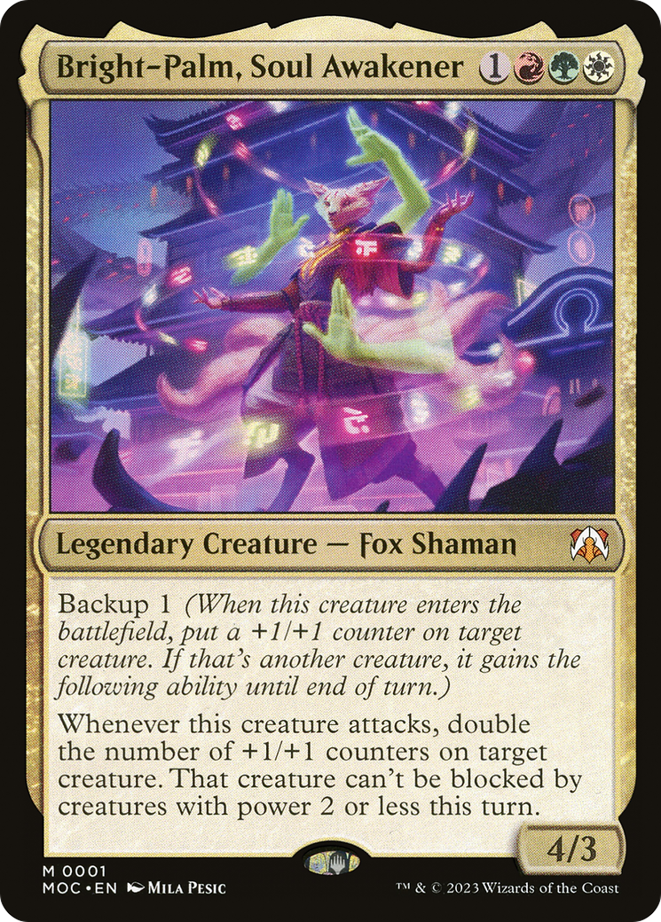 Bright-Palm, Soul Awakener [March of the Machine Commander] | GrognardGamesBatavia
