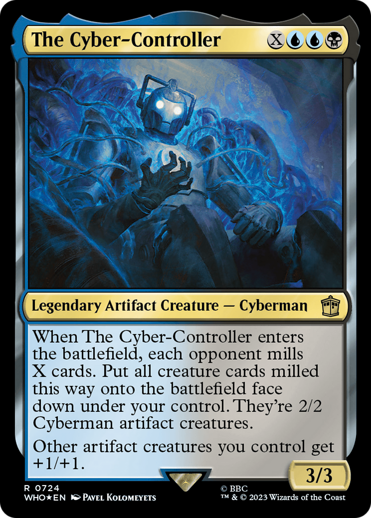 The Cyber-Controller (Surge Foil) [Doctor Who] | GrognardGamesBatavia