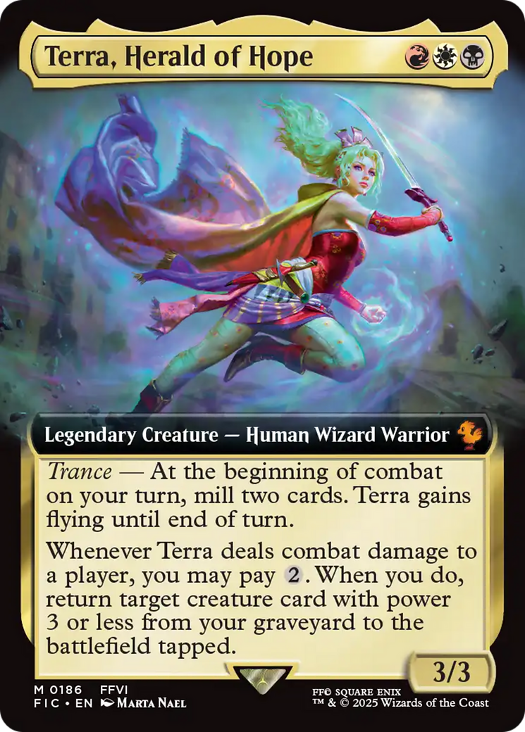 Terra, Herald of Hope (Extended Art) [FINAL FANTASY Commander] | GrognardGamesBatavia