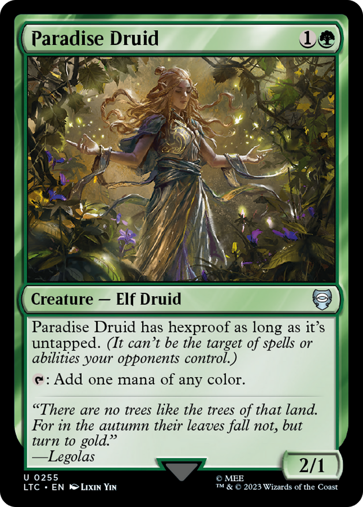 Paradise Druid [The Lord of the Rings: Tales of Middle-Earth Commander] | GrognardGamesBatavia