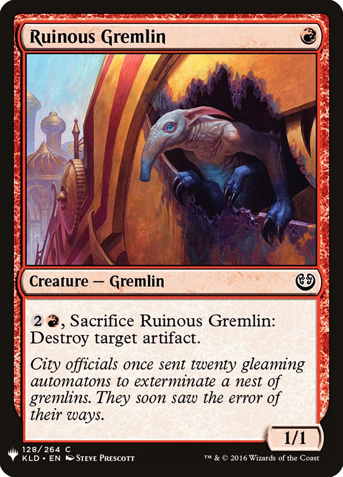 Ruinous Gremlin [Mystery Booster] | GrognardGamesBatavia