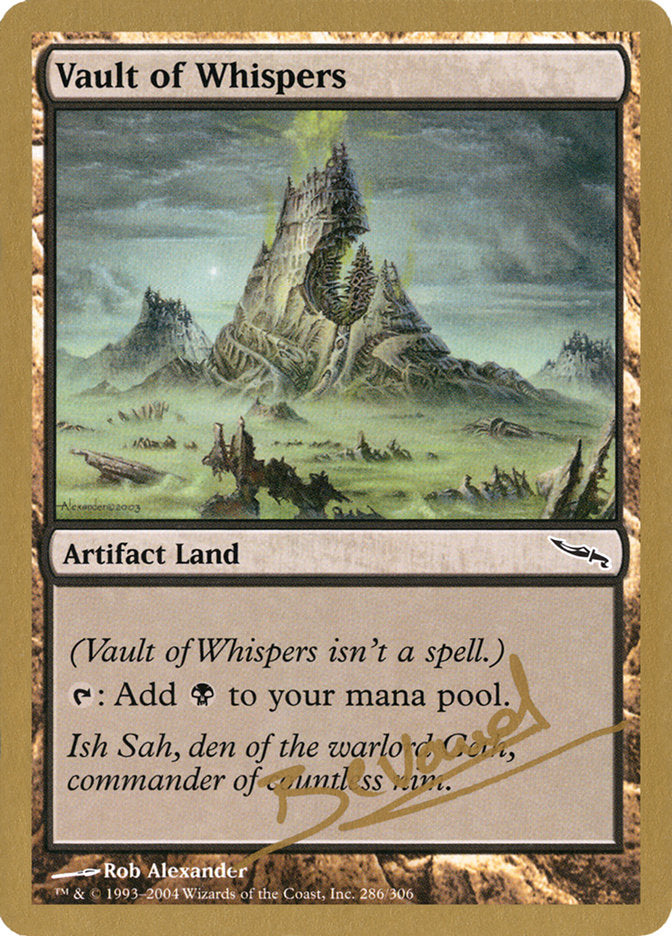 Vault of Whispers (Manuel Bevand) [World Championship Decks 2004] | GrognardGamesBatavia