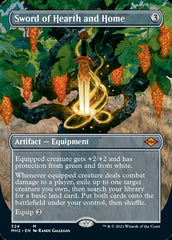 Sword of Hearth and Home (Borderless Alternate Art) [Modern Horizons 2] | GrognardGamesBatavia