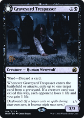 Graveyard Trespasser // Graveyard Glutton [Innistrad: Midnight Hunt Prerelease Promos] | GrognardGamesBatavia