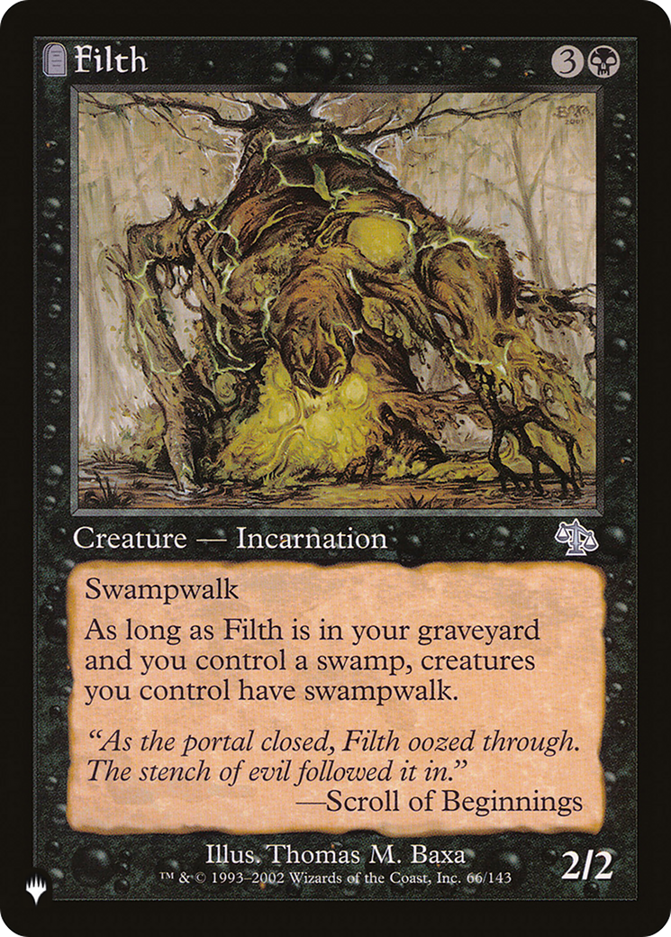 Filth [The List Reprints] | GrognardGamesBatavia