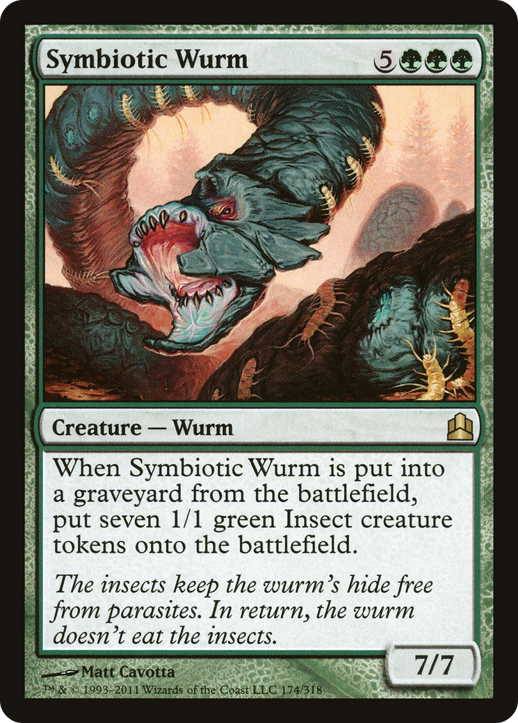 Symbiotic Wurm [Commander 2011] | GrognardGamesBatavia