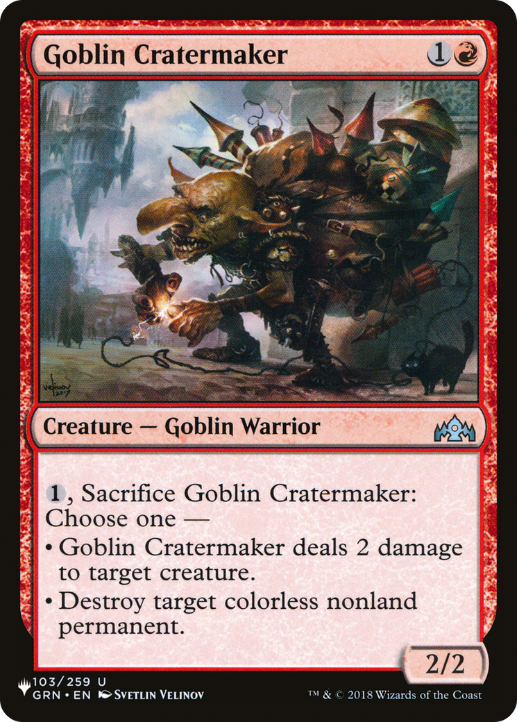 Goblin Cratermaker [The List Reprints] | GrognardGamesBatavia