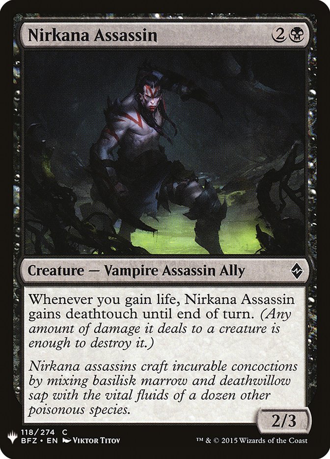 Nirkana Assassin [Mystery Booster] | GrognardGamesBatavia