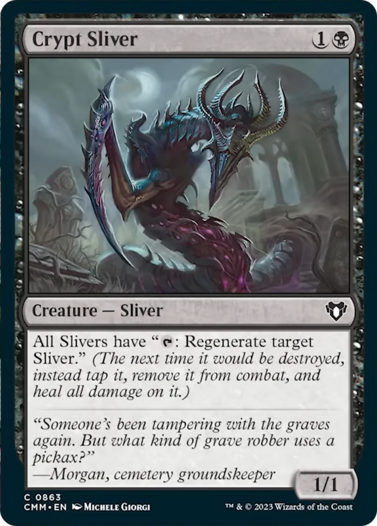 Crypt Sliver [Commander Masters] | GrognardGamesBatavia