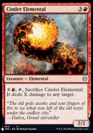 Cinder Elemental [The List] | GrognardGamesBatavia