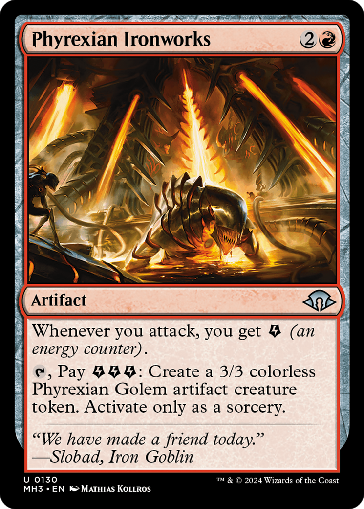 Phyrexian Ironworks [Modern Horizons 3] | GrognardGamesBatavia