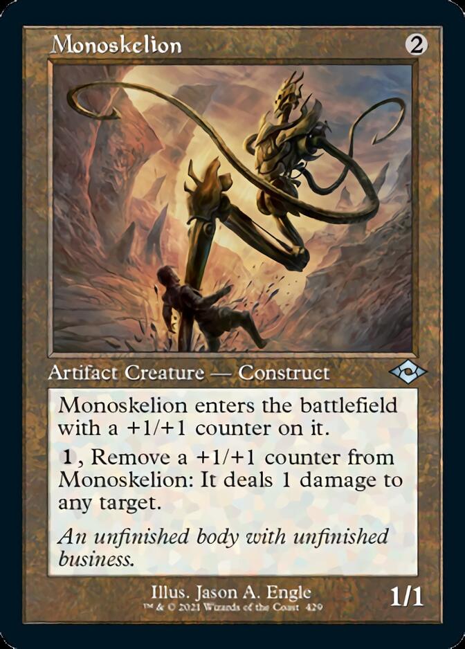 Monoskelion (Retro Foil Etched) [Modern Horizons 2] | GrognardGamesBatavia