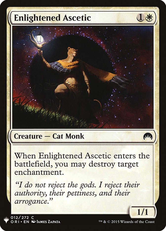 Enlightened Ascetic [Mystery Booster] | GrognardGamesBatavia