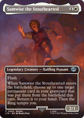 Samwise the Stouthearted (Borderless Alternate Art) [The Lord of the Rings: Tales of Middle-Earth] | GrognardGamesBatavia