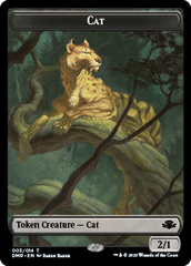 Elephant // Cat (003) Double-Sided Token [Dominaria Remastered Tokens] | GrognardGamesBatavia