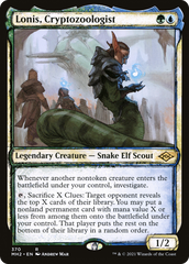 Lonis, Cryptozoologist (Sketch) [Modern Horizons 2] | GrognardGamesBatavia