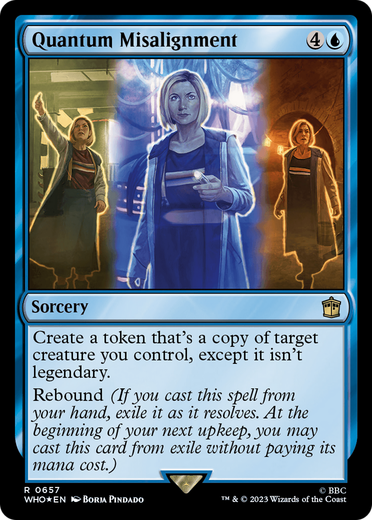 Quantum Misalignment (Surge Foil) [Doctor Who] | GrognardGamesBatavia