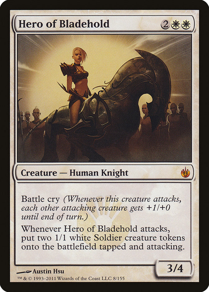 Hero of Bladehold (Oversized) [Oversize Cards] | GrognardGamesBatavia