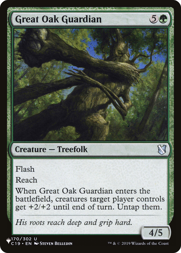 Great Oak Guardian [The List Reprints] | GrognardGamesBatavia