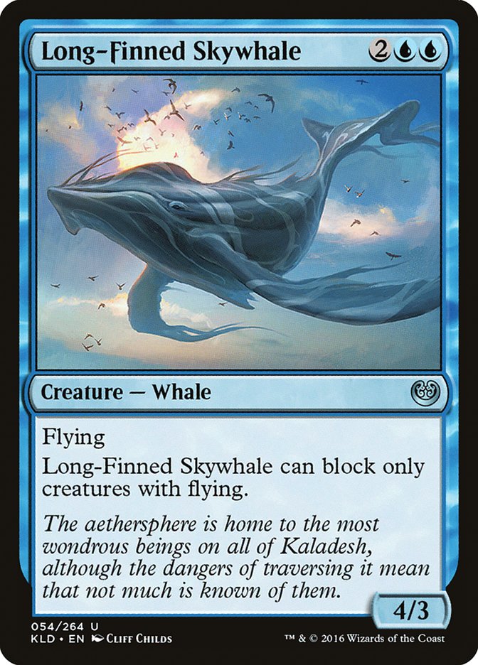 Long-Finned Skywhale [Kaladesh] | GrognardGamesBatavia