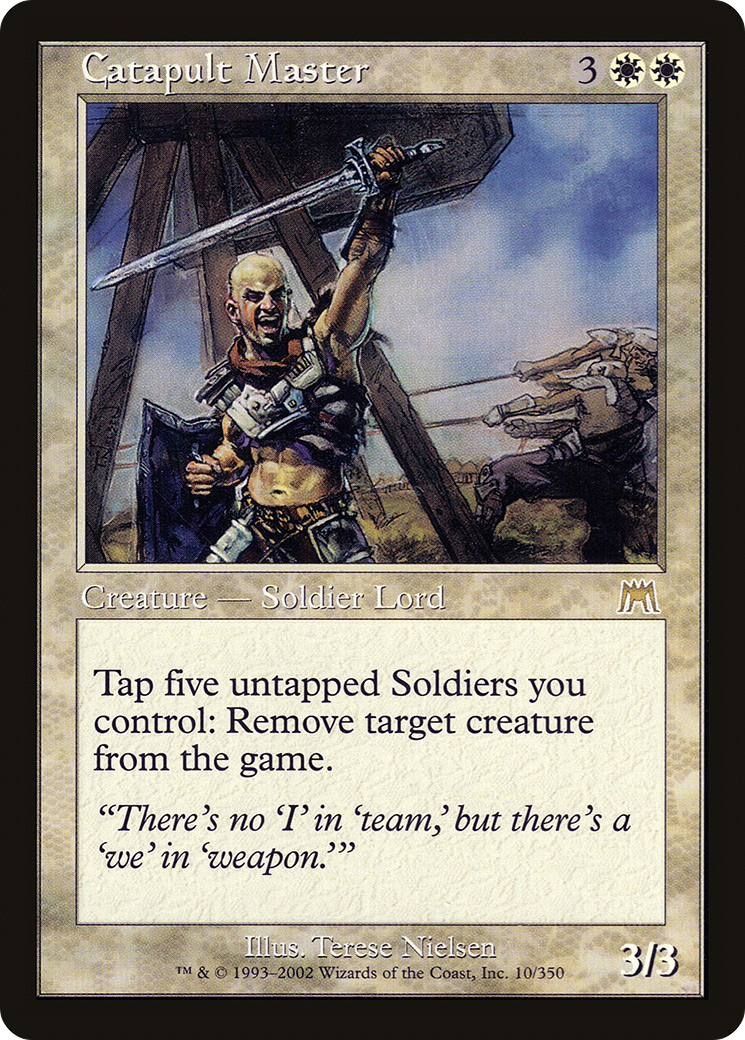 Catapult Master [Onslaught] | GrognardGamesBatavia