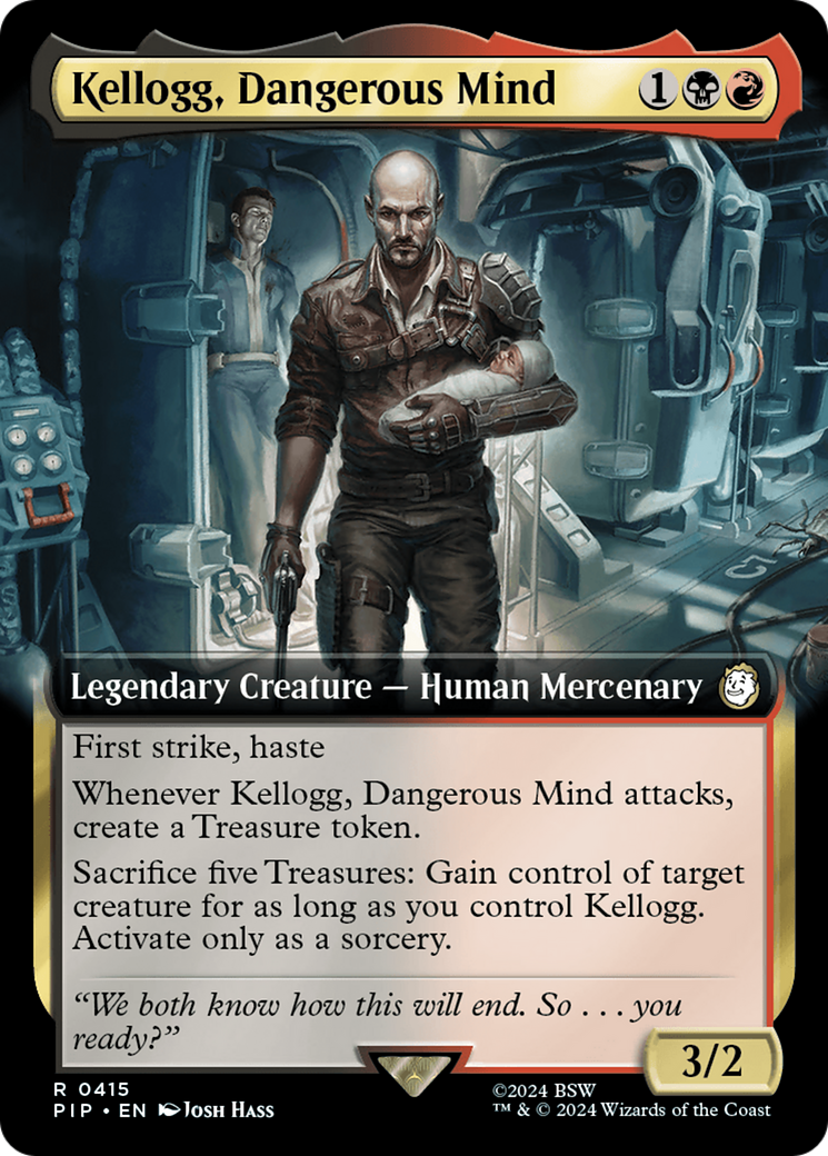 Kellogg, Dangerous Mind (Extended Art) [Fallout] | GrognardGamesBatavia