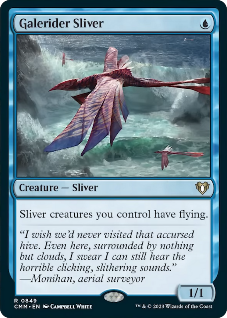 Galerider Sliver [Commander Masters] | GrognardGamesBatavia